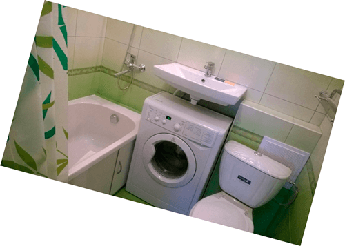 Куда поставить стиральную машину - на кухне или в ванной?